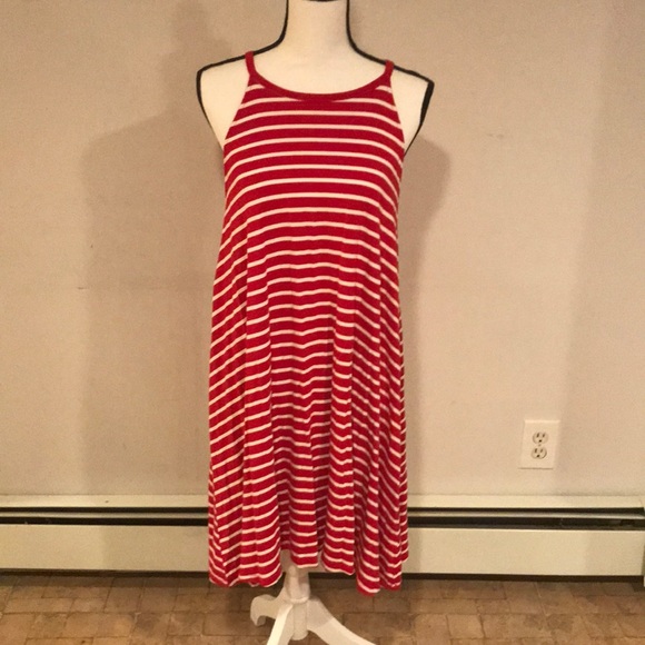 Old Navy Dresses & Skirts - Cute red and white Old Navy summer dress